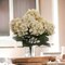20" Hydrangea Bush - 7 Silk Flowers with Lifelike Leaves, Artificial Greenery, Perfect for Home, Office & Wedding Décor - Spring & Year-Round Accent, Floral Home by Artificial Flowers